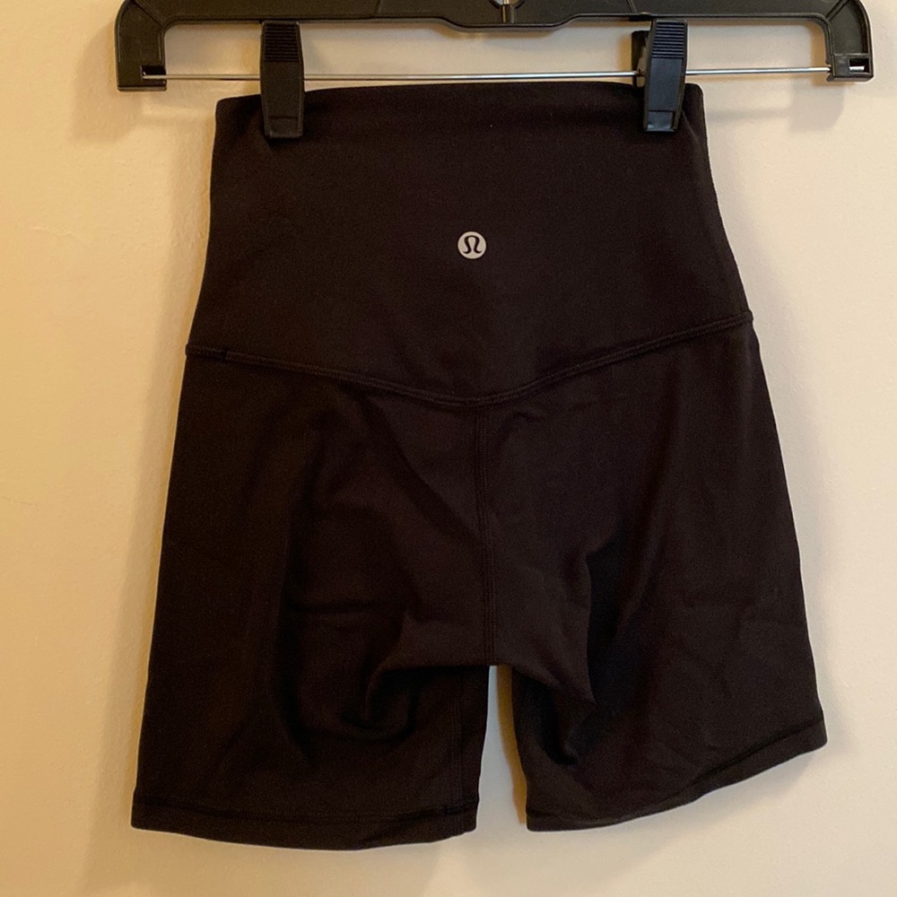 Lululemon align high rise biker short size 0